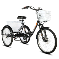 Электровелосипед РВЗ Чемпион 250W 10Ah черный складной